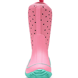 Extra image of Muck Boot Kids Hale Tall Wellies in Pink - UK 12