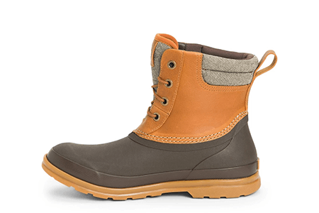 Extra image of Muck Boots Tan/Dk Originals Duck Lace - Brown
