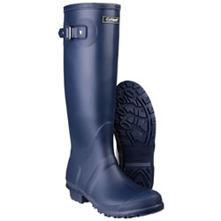 Small Image of Womens Cotswold Sandringham Wellington Boots - Navy