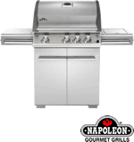Napoleon 3 Burner Gas BBQ - LE485SBPSS