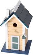 Yellow House Bird Nest Box