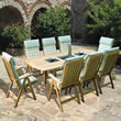 Nova Richmond 8 Seater Armchair/ Recliner Set