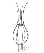 Large Garden Obelisk - Comet