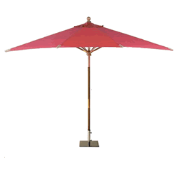 Glencrest Oval Colonial Parsol Cover and Frame - Salmon Pink
