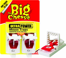 Image of Big Cheese Ultra Power Mouse Traps - Twinpack