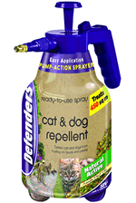 Defenders Cat & Dog Repellent RTU Spray - 1.5ltr
