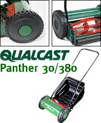 Qualcast Panther Lawn Mower - Hand Push 30cm
