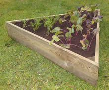 Apollo Pyramid Raised Bed 100cm x 100cm x 15cm