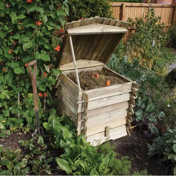 Rowlinson Beehive Wooden Garden Composter - Â£99.99 
