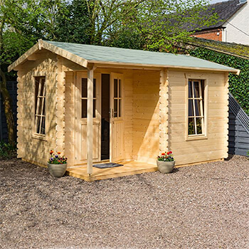 Image of Rowlinson Garden Office in a Natural Finish