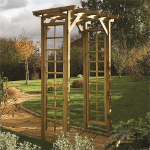 Small Image of Square Top Garden Arch