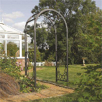 Small Image of Rowlinson Wrenbury Round Top Garden Arch