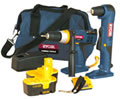 Ryobi Combi and Angle Drill Kit - CCK-18/2-001