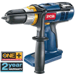 Ryobi 18v Cordless Drill 2-Speed Hammer/Drill/Driver - CDI-1802M