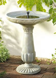 Solar Powered Water Feature - Portsmouth Birdbath