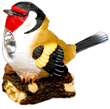 Solar Powered Bird Spotlights - Goldfinch