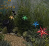 Solar Powered Garden Lights - Multi Coloured Stars