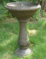 Solar Gloucester Birdbath - Water Feature