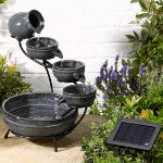 Solar Aphrodite Cascade Water Fountain