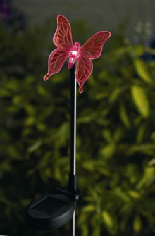 Solar Garden Stake Light - Butterfly