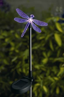 Solar Garden Stake Light - Dragonfly