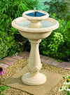 Solar Powered Water Feature - Cheltenham 2-Tier Fountain