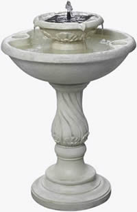 Falmouth Two Tier Solar Powered Water Fountain