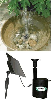 Sunjet 180B Solar Powered Fountain with battery