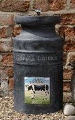 Solar Powered Water Feature - Milk Churn