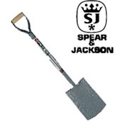 Spear & Jackson Treaded Digging Spade-1071AL
