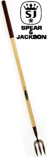 Spear & Jackson Long Handled Weed Fork - Elements Range