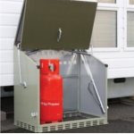 Lockable Sentinel LPG Gas Bottle Storage