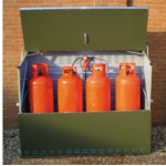 Lockable Senturion Gas Bottle Storage - 447