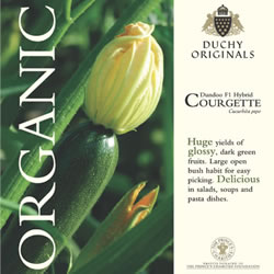 Duchy Originals Dundoo F1 Hybrid Courgette Seeds