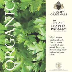 Duchy Originals Flat Leaved Parsley Herb Seeds