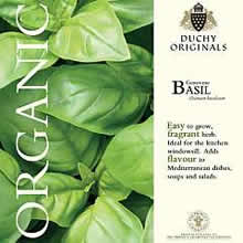 Duchy Originals Genovese Basil Herb Seeds