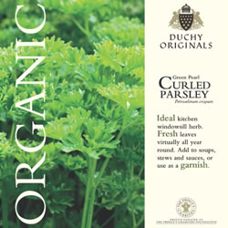 Duchy Originals Green Pearl Curled Parsley Herb Seeds