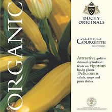 Duchy Originals Soleil F1 Hybrid Courgette Seeds