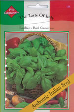 Italian Basilico Genovese Basil Seeds