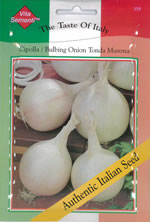 Italian Cipolla Tonda Musona Onion Seeds