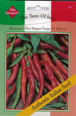 Italian Peperone Fuego F1 (Hot) Pepper Seeds