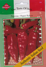 Italian Peperone Rubens (Sweet) Pepper Seeds