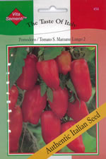 Italian Il San Marzano Lungo Tomato Seeds