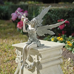 Small Image of Fairy of the West Wind Garden Ornament by Design Toscano