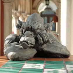 Small Image of Goliath the Gargoyle Resin Ornament by Design Toscano