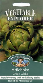 Vegetable Explorer Green Globe Artichoke Seeds