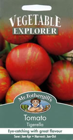 Vegetable Explorer Tigerella Tomato Seeds