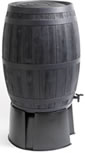 Black Oak Effect Water Butt - 235 Ltr