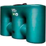 700 Litre Rainwater Harvester - Triplo 700 Green