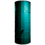 Small Image of Green Poly Water Butt - 200 Ltr